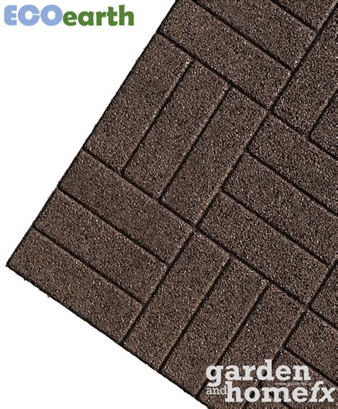 Recycled Rubber Patio Mat 20mm And 35mm Garden And Home Fx