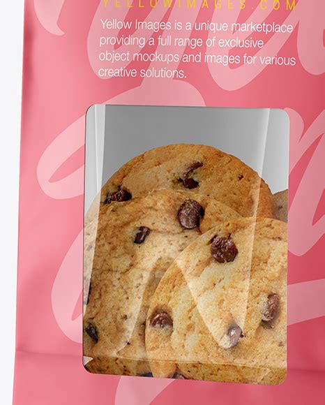 Download Paper Bag with Cookie Mockup in Bag & Sack Mockups on ...