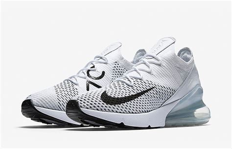 Nike Air Max 270 Flyknit White Womens Ah6803 100 Where To Buy Fastsole