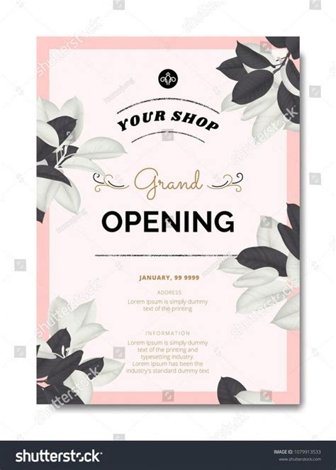Inauguration Invitation Card Sample Vector #Card #Inauguration #