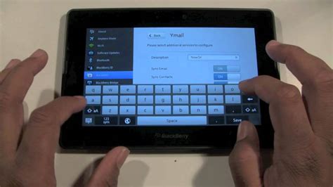 blackberry playbook setting up email h2techvideos youtube
