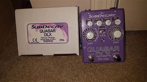 Subdecay Quasar Dlx Deluxe Phaser Reverb
