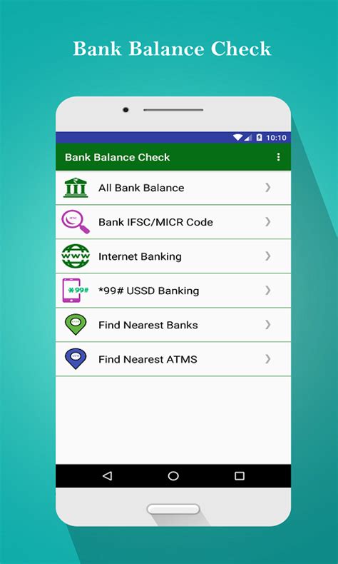 One can easily check the status of balance from. Bank balance check or Bank balance enquiry app helps you ...