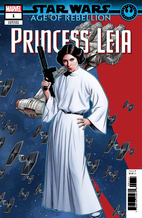 Star Wars Age Of Rebellion Princess Leia 1 Cover D Variant Mike Mckone