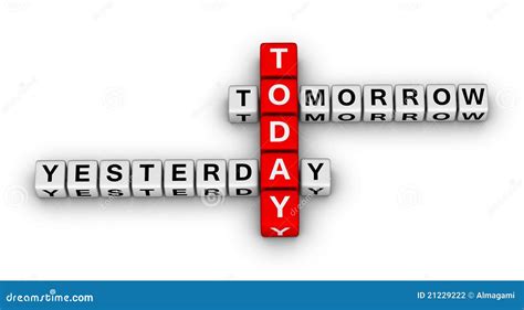 Yesterday Tomorrow Today Clipart