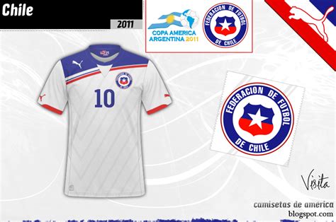 Camisetas De America Chile Copa America 2011