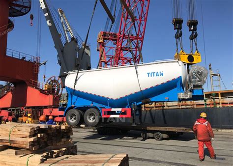 Titan Vehicle Dry Bulk Cement Truckbulk Cement Truck Cement Bulker