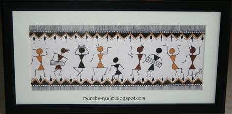 Warli Painting Designs For Wall Free Mock Up Riset