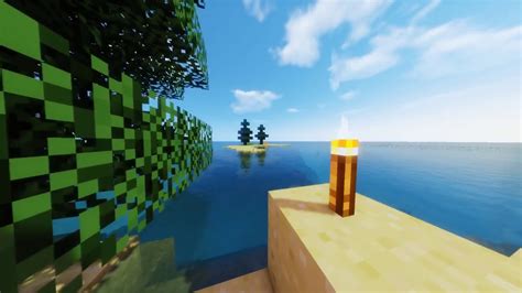 Minecraft Timelapse With Extreme Shaders Sildurs Vibrant Shaders V1