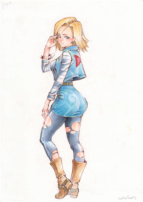 Android 18 By Ro Yoshimiya In Phillip Quattrones 11 Video Game
