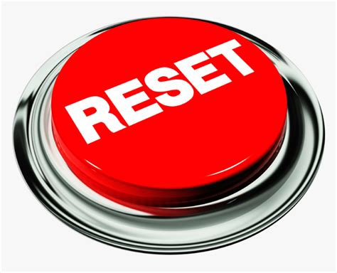 Transparent Reset Button Png Png Download Kindpng