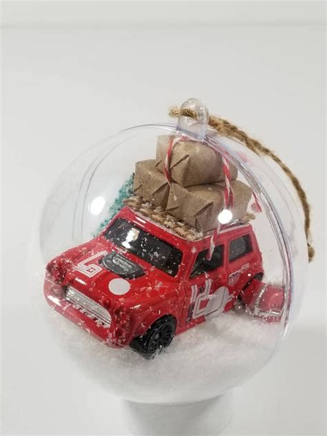 Mini Cooper Ornament Mini Cooper Christmas Ornament Car Etsy