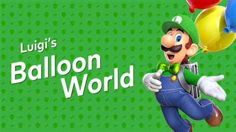 Super Mario Odysseys Balloon World Update With Luigi Is Now Live