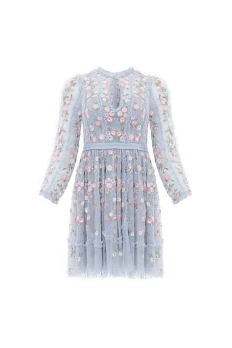 SS20 New Season Wallflower Dress in Blue Diamond