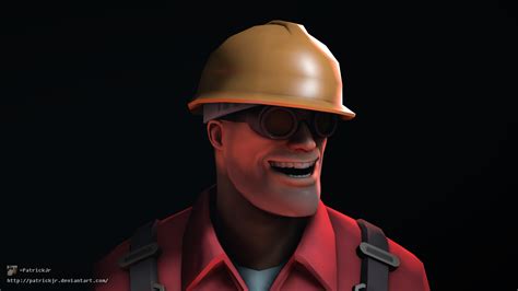 Sfm Poster Meet The Engineer Red By Patrickjr On Deviantart