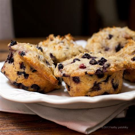 Double Coconut Blueberry Muffins My Bed And Breakfast Style Recipe