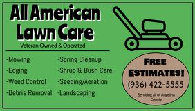 Tree service and lawn care landscaper black business card. Customize 230+ Lawn Service Flyer Templates | PosterMyWall
