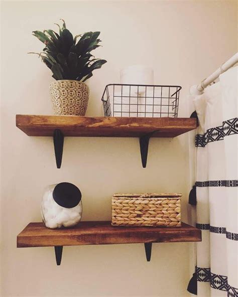 Get free shipping on qualified bathroom shelves or buy online pick up in store today in the bath what are the shipping options for bathroom shelves? DIY Shelves Modern Boho Bathroom Tassle Shower Curtain ...
