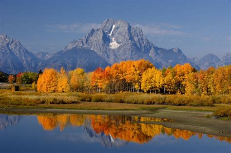 Best National Parks To Visit In Fall For Peak Colors Grand Teton