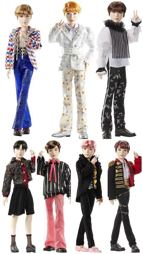 New Bts Dolls Are Finally Released And Their Outfits Are Spot On Koreaboo Outfit Spots Bts