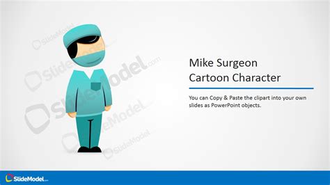 Mike Cartoon Surgeon Clipart For Powerpoint Slidemodel