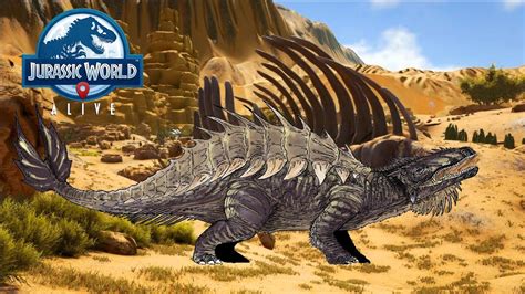 Armored Croc Hybrid Jurassic World Alive Hybrid Creations Jurassic World Alive 110 Youtube