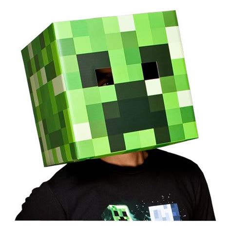 Minecraft Creeper Huvud Minecraft Halloween Costume Minecraft Costumes