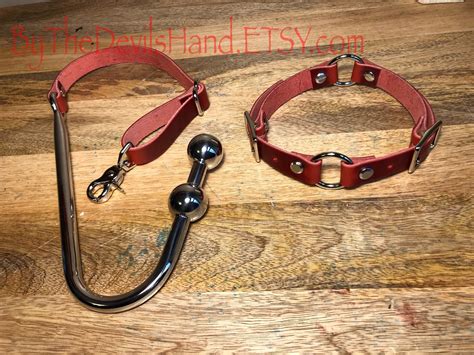 Premium Style Anal Hook Leather Collar And Rig Made Of Etsy