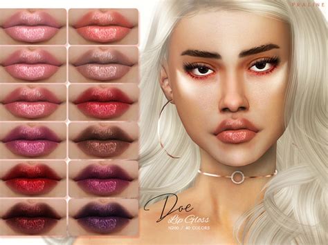 The Sims Resource Doe Lip Gloss N200