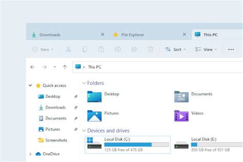 Microsoft Might Not Include Tabs In File Explorer With Windows 11 22h2