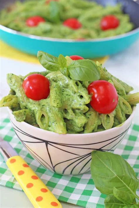 Creamy Avocado And Spinach Pasta My Fussy Eater
