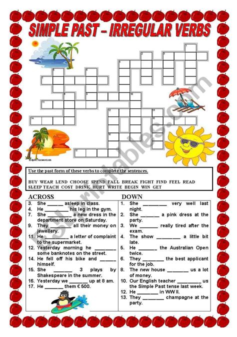 Past Simple Irregular Verbs