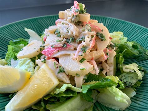 Recette de Salade de goberge et de cœur de palmier selon Bob le Chef