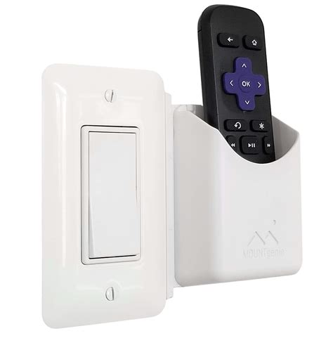 Buy The No Screwups Remote Control Holder By Genie White Wall With
