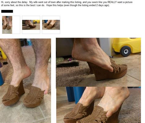 Husband Responds To Ebay Request Asking For Photos Of Wife