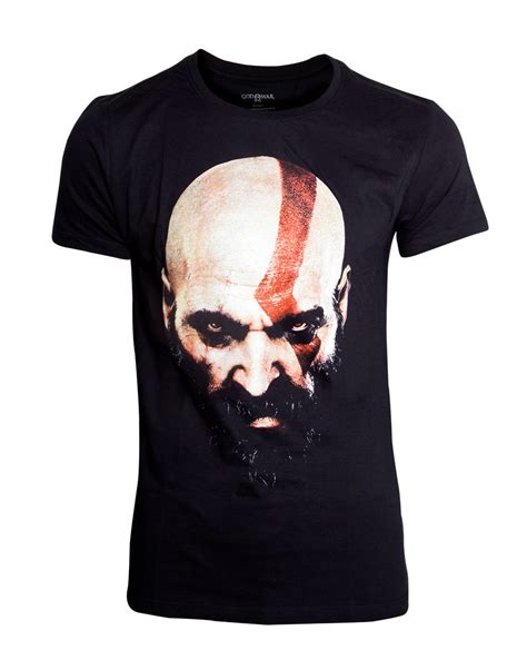 God Of War Kratos Face Clothes And Accessories For Merchandise Fans