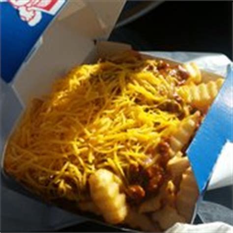 There are promos for $1, $3, $5.99, $6.99, $10, $20 and $1 off any chili cheese fries respectively. Chili Cheese Fries - Menu - Fosters Freeze - San Jose