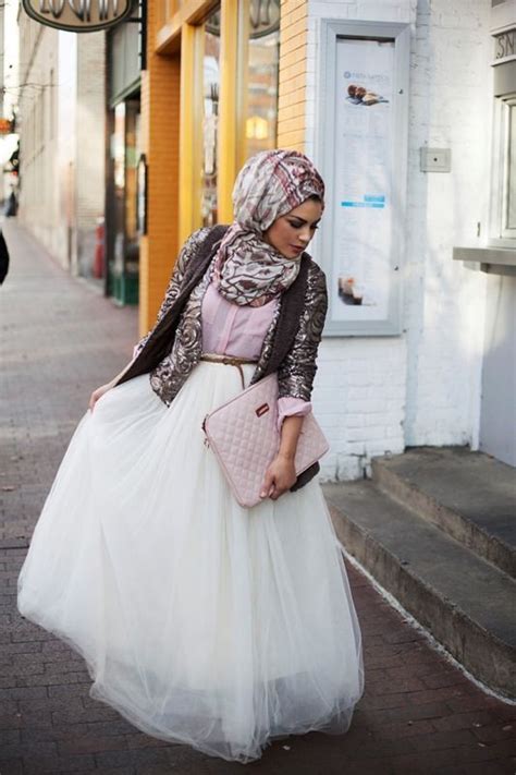 hijab skirt outfits 24 modest ways to wear hijab with skirts modest street fashion hijab