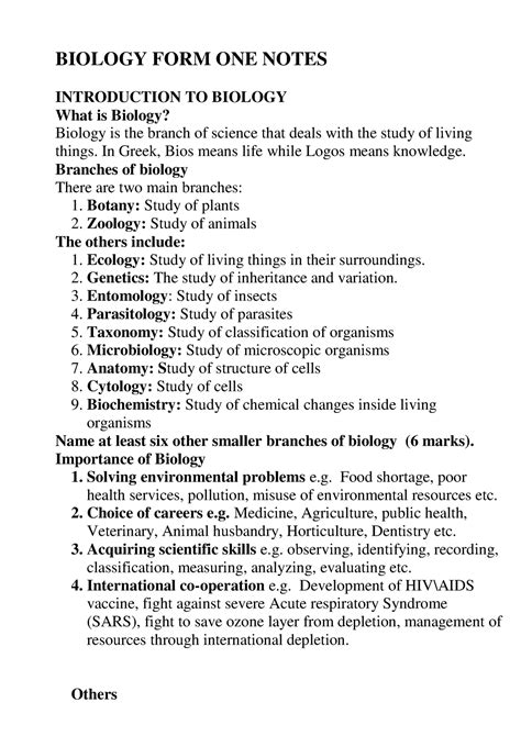 Klb Biology Form 4 Notes Pdf Download 135vanhornemontreal