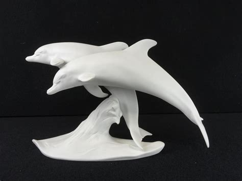 Lot Kaiser Porcelain Dolphins 71556 Figurine