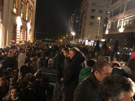 Belgrade Protests Start Spreading Across Serbia Balkan Insight