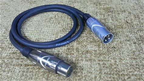 Diy Xlr Cable Soldering Diagram Youtube