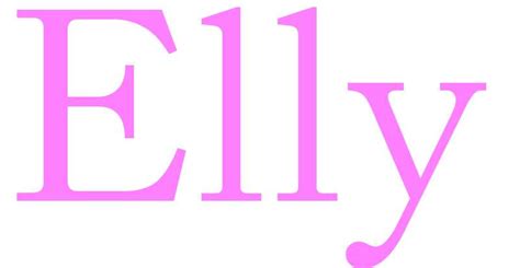 Elly Name For Girls Uk Baby Names