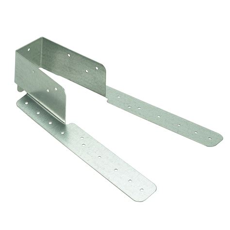 These steel wood connectors are great when you want to have them not only hold together your rafters or floor joists but also look great. Pre-Galvanised Steel Joist Hanger (W)50mm (D)50mm ...