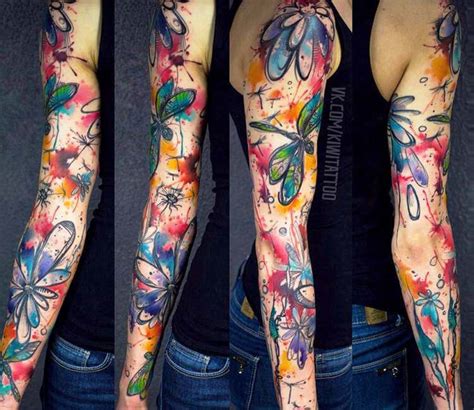 Update More Than 78 Watercolor Tattoo Sleeve Super Hot Vn