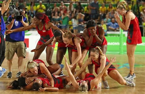 England Win Netball Gold At The Commonwealth Games In A Dramatic Final