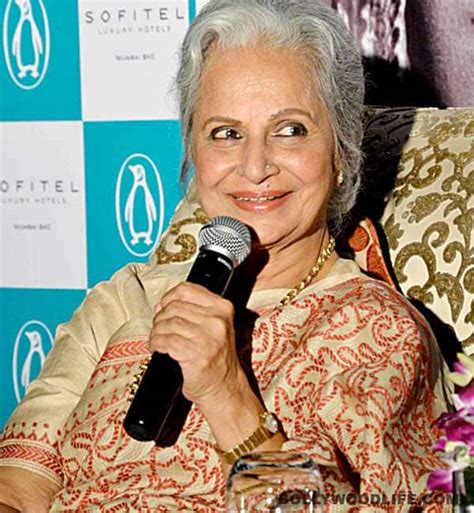 waheeda rehman i am not fine with a film on my life s journey bollywood news and gossip movie