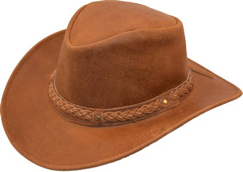 Genuine Suede Leather Cowboy Hat Ea