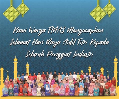 So now, even though at home, let's give everyone a big happy smile to all our loved ones~ whether. KAMI WARGA FINAS MENGUCAPKAN SELAMAT HARI RAYA AIDILFITRI ...