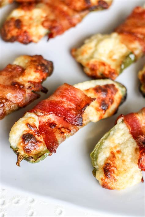 jalapeno air fryer poppers bacon wrapped keto friendly carb low recipes